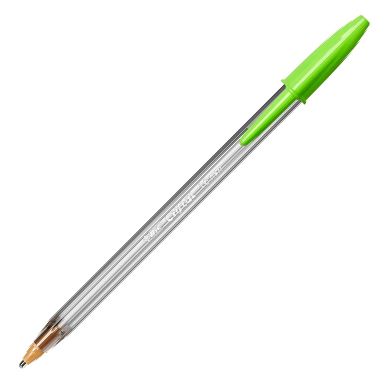 Bolígrafo BIC CRISTAL large fun verde punta 1mm